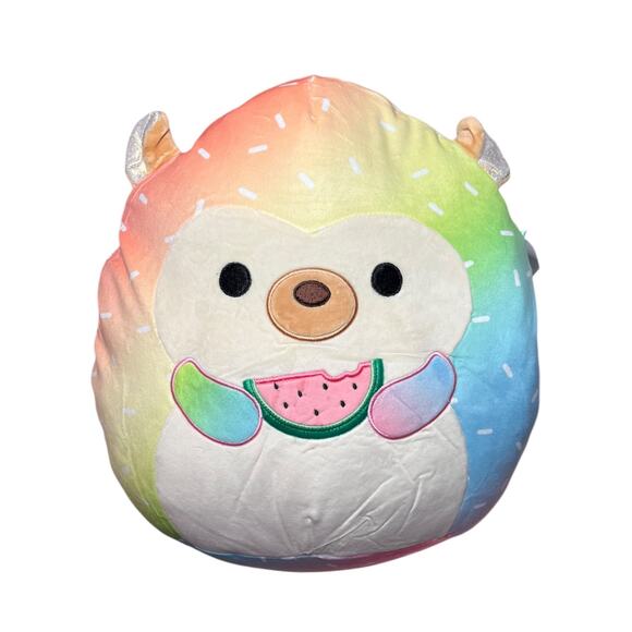 Squishmallows Bowie the Hedgehod with Watermelon 12" Plush - Picture 1 of 3
